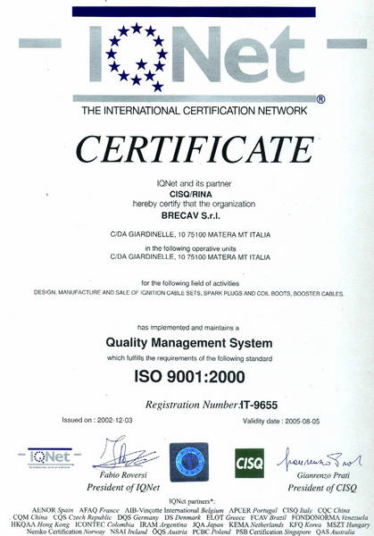 Brecav ISO9001:2000